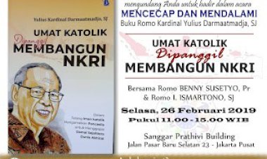 Mencecap Dan Mendalami Buku Romo Kardinal Yulius Darmaatdmadja, SJ