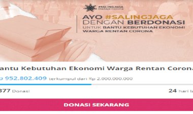 Bantu Ekonomi Warga Rentan Corona