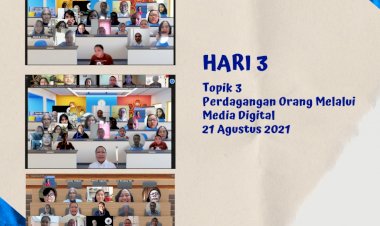 Acara Puncak TOT Pencegahan Perdagangan Orang Melalui Media Digital