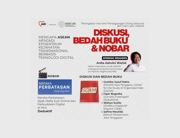 TPPO DI ERA DIGITAL: MASYARAKAT SIPIL DIDORONG  PERKUAT PERLAWANAN  TERHADAP KEJAHATAN TRANSNASIONAL