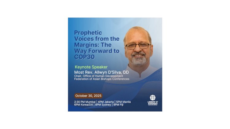 COP30 Reflection: Prophetic Voices from the 
