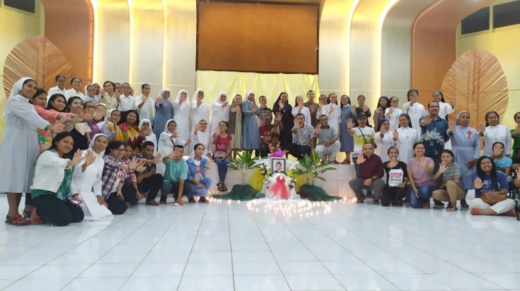 Peringatan Hari Doa Sedunia Melawan Perdagangan Manusia di Kupang, NTT