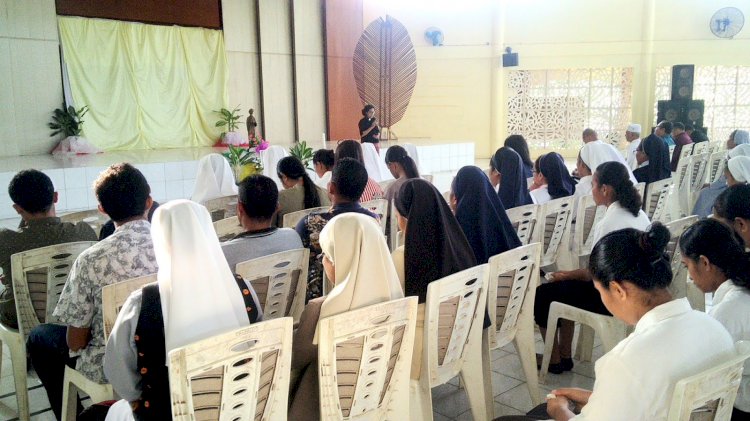 Peringatan Hari Doa Sedunia Melawan Perdagangan Manusia di Kupang, NTT