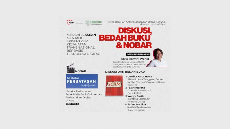 TPPO DI ERA DIGITAL: MASYARAKAT SIPIL DIDORONG  PERKUAT PERLAWANAN  TERHADAP KEJAHATAN TRANSNASIONAL