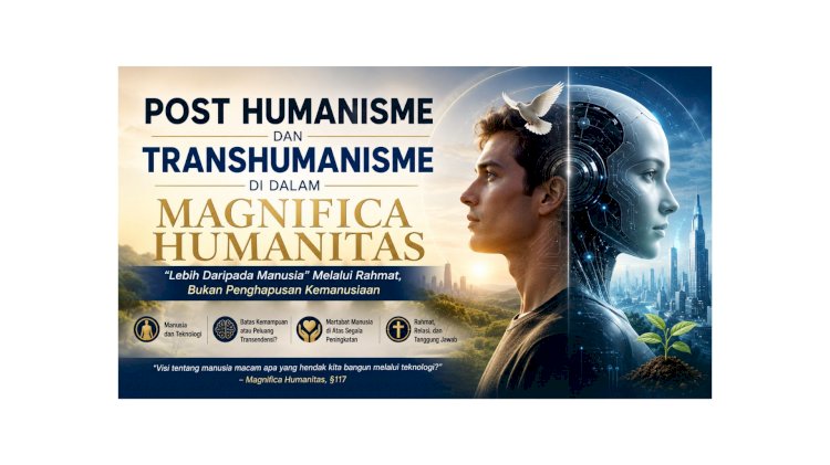 POST HUMANISME  DAN TRANSHUMANISME  DI DALAM MAGNIFICA HUMANITAS